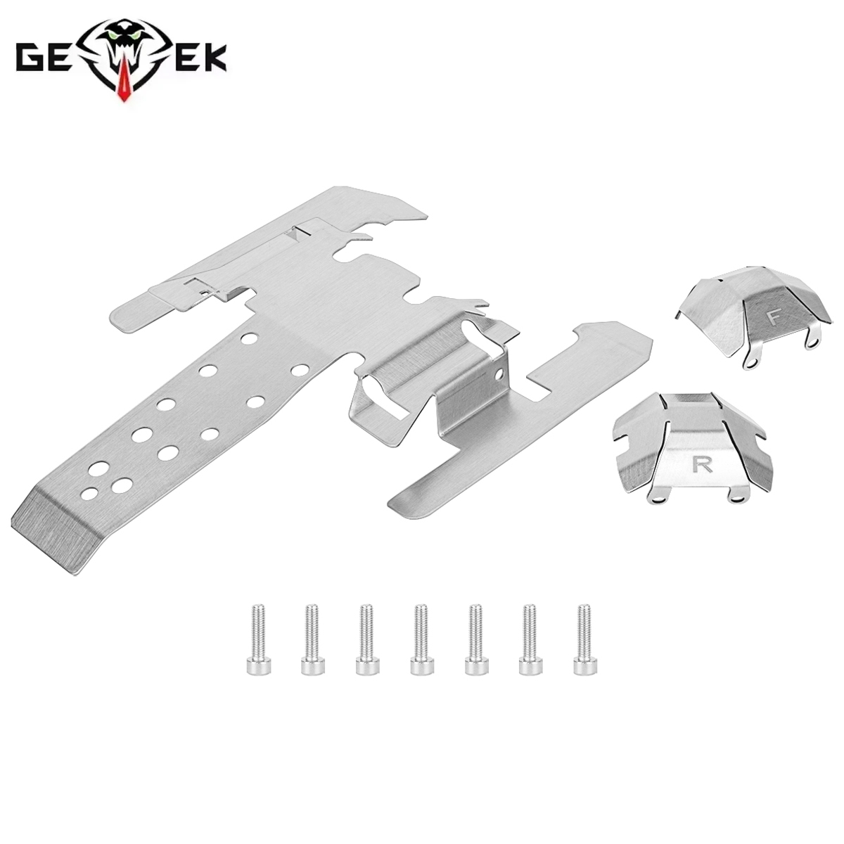 Hobby Zone Rc - Stainless Steel Skid Plate Chassis Armor