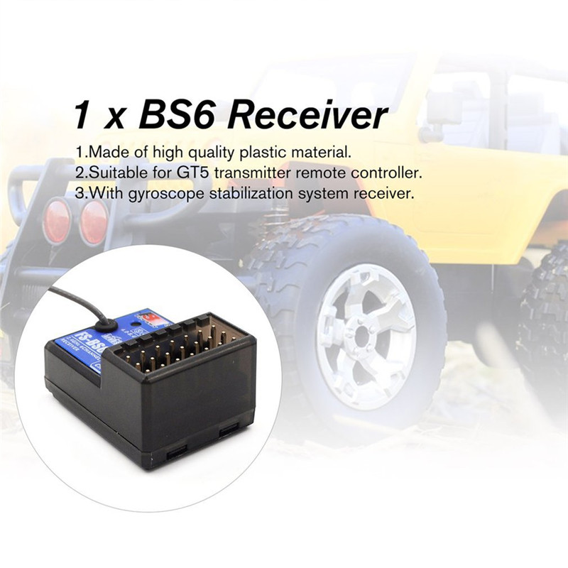 Flysky FS-BS6 Receiver 2.4Ghz  - огляд і ціна Rc Hobby Car