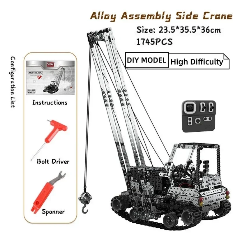 DIY Metal RC Crane Electric Ho - огляд і ціна Rc Hobby Car