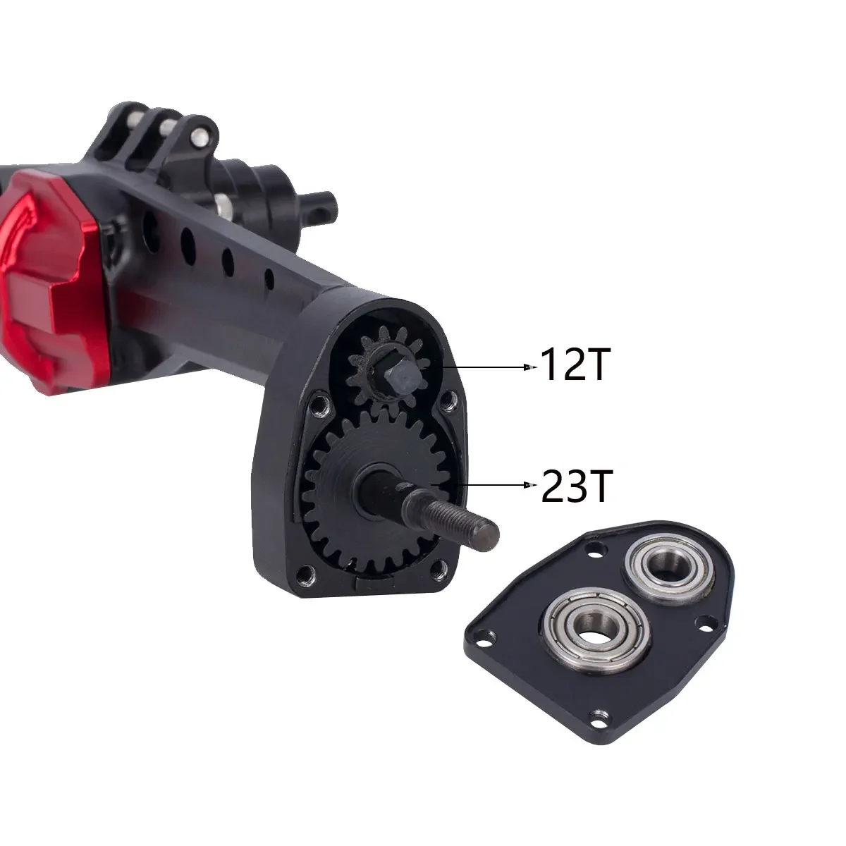 CNC Aluminum SCX10 III Front R - огляд і ціна Hobby Zone Rc