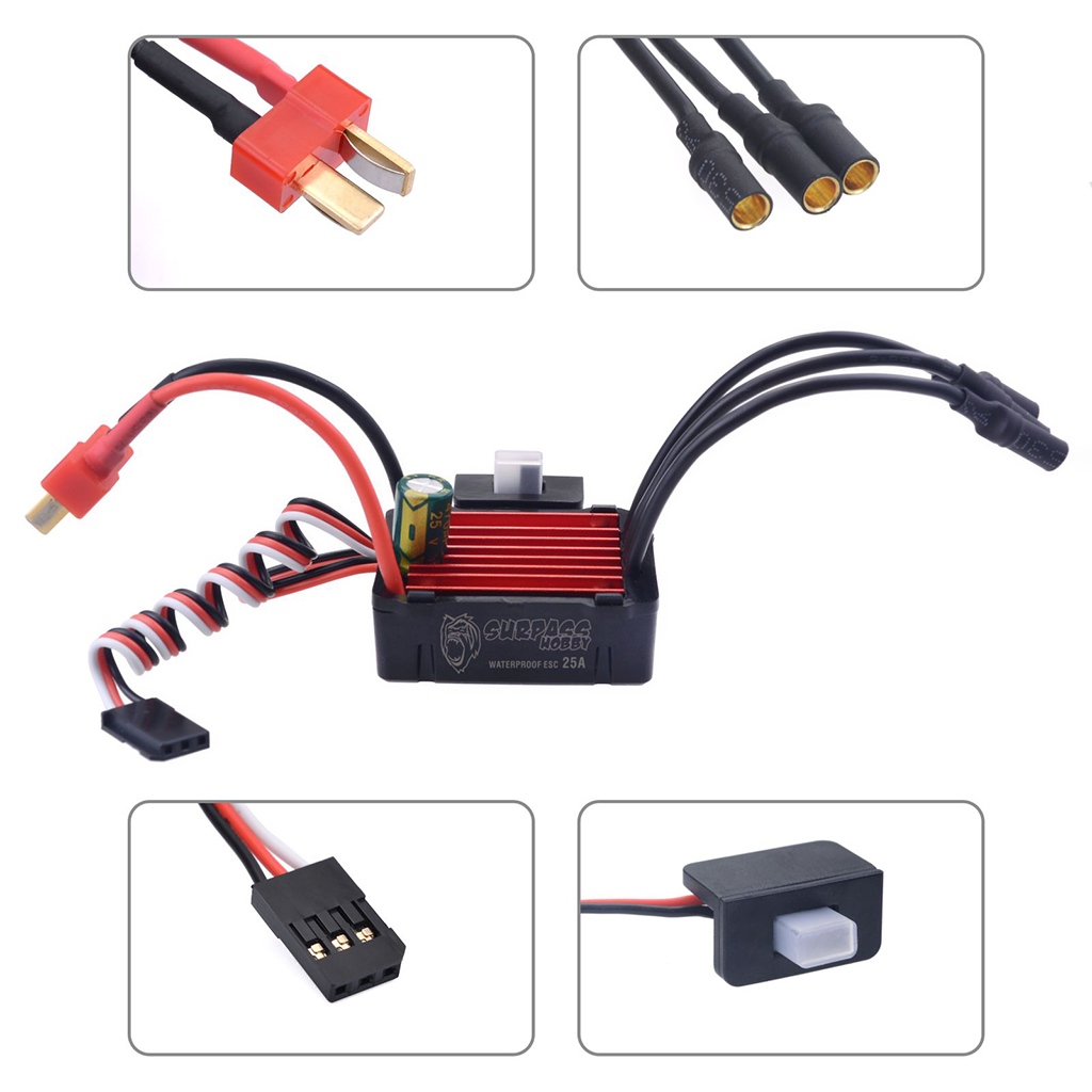 SURPASS HOBBY KK 25A 35A 45A 6 - огляд і ціна Rc Hobby Car