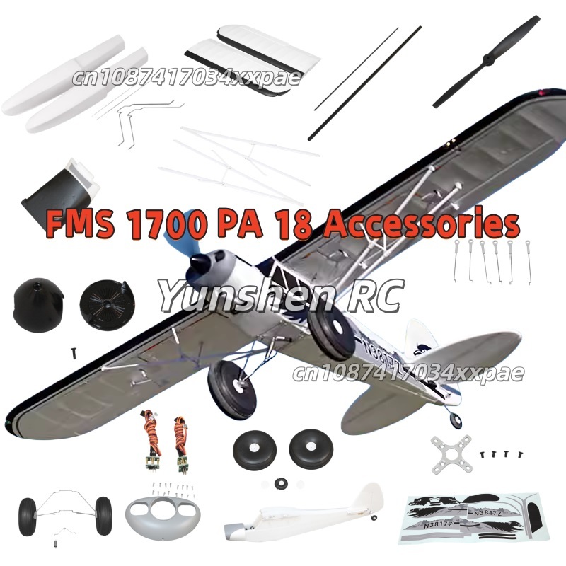 FMS RC Plane Decals For 1700mm - огляд і ціна Rc Hobby Car