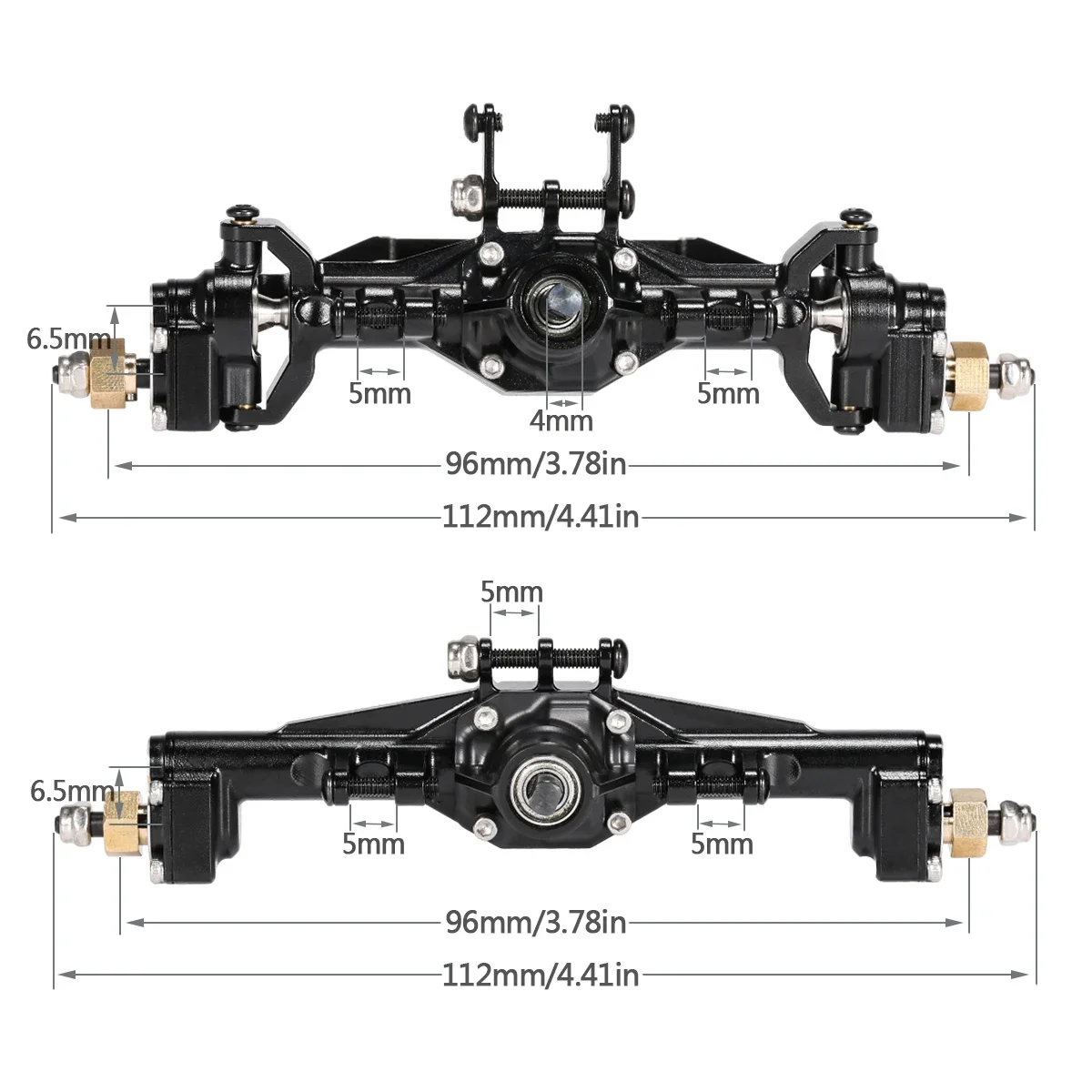 TRX4M Aluminum Front Rear Port - огляд і ціна Hobby Zone Rc